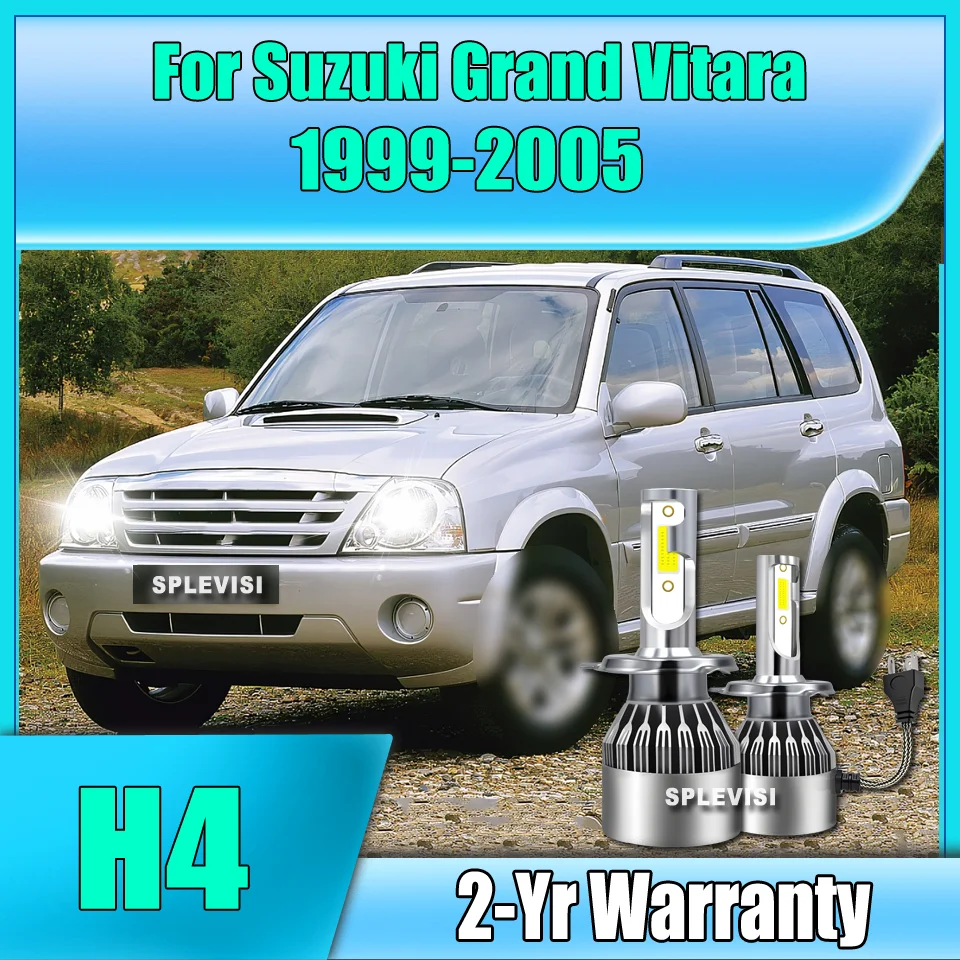 2x Hi/Lo H4 LED Headlight Bulbs 12V Car Lamps with Cooling Fan For Suzuki Grand Vitara 1999 2000 2001 2002 2003 2004 2005
2x Hi/Lo H4 LED Headlight Bulbs 12V Car Lamps with Cooling Fan For Suzuki Grand Vitara 1999 2000 2001 2002 2003 2004 2005