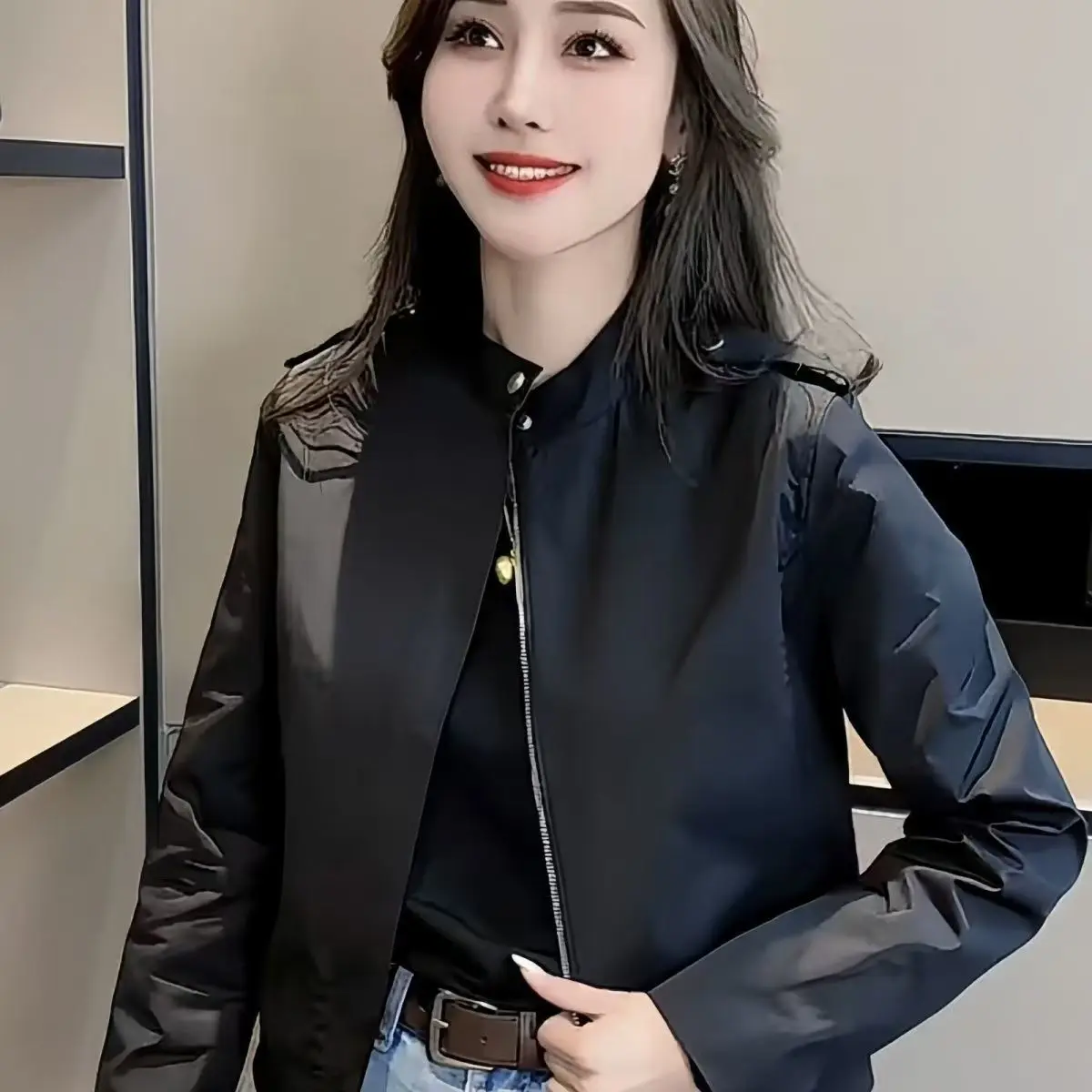 2026 Collar Coats Femme Short New Spring Autumn High Quality Jackets Women Short Outwear Slim Casual Overcoat Fashion Loose Top
2026 Collar Coats Femme Short New Spring Autumn High Quality Jackets Women Short Outwear Slim Casual Overcoat Fashion Loose Top