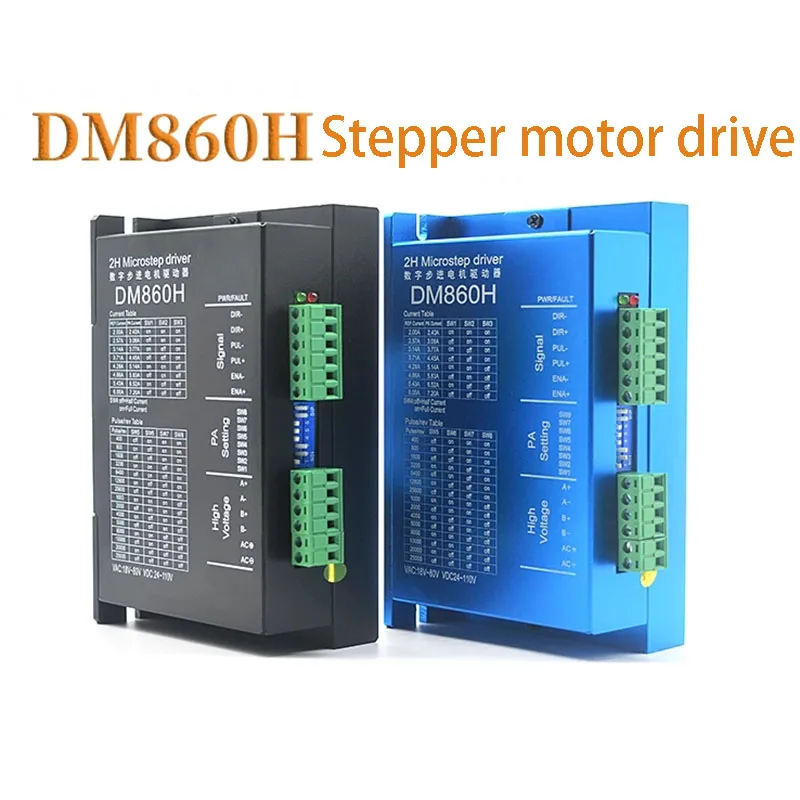 DM860H Microstep Stepper Motor Driver For 57 86 Stepper Motor Nema 23 34 instead of DMA860H MA860H
DM860H Microstep Stepper Motor Driver For 57 86 Stepper Motor Nema 23 34 instead of DMA860H MA860H