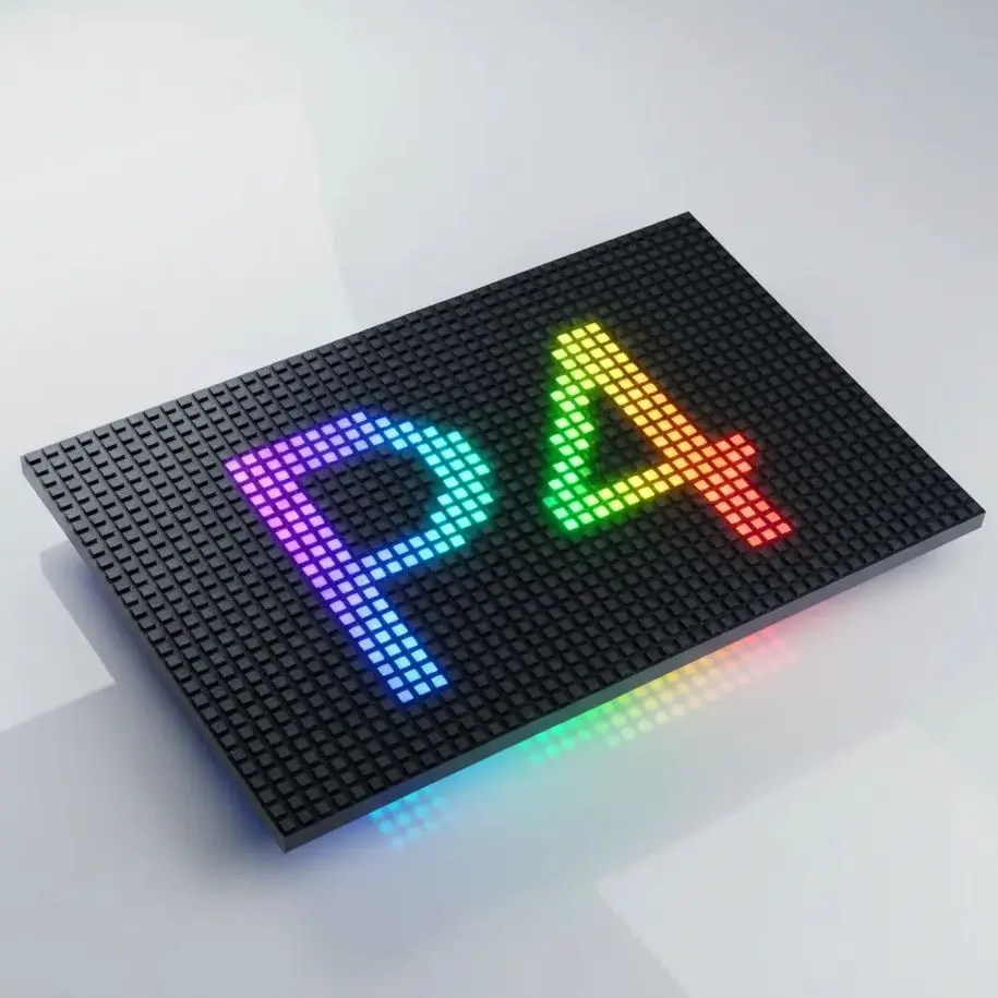 P4 Indoor SMD 3IN1 RGB LED Matrix Module Full Color Video Display 64x32 Pixels 1/16 Scan 256mmx128mm for Indoor Video Show
P4 Indoor SMD 3IN1 RGB LED Matrix Module Full Color Video Display 64x32 Pixels 1/16 Scan 256mmx128mm for Indoor Video Show