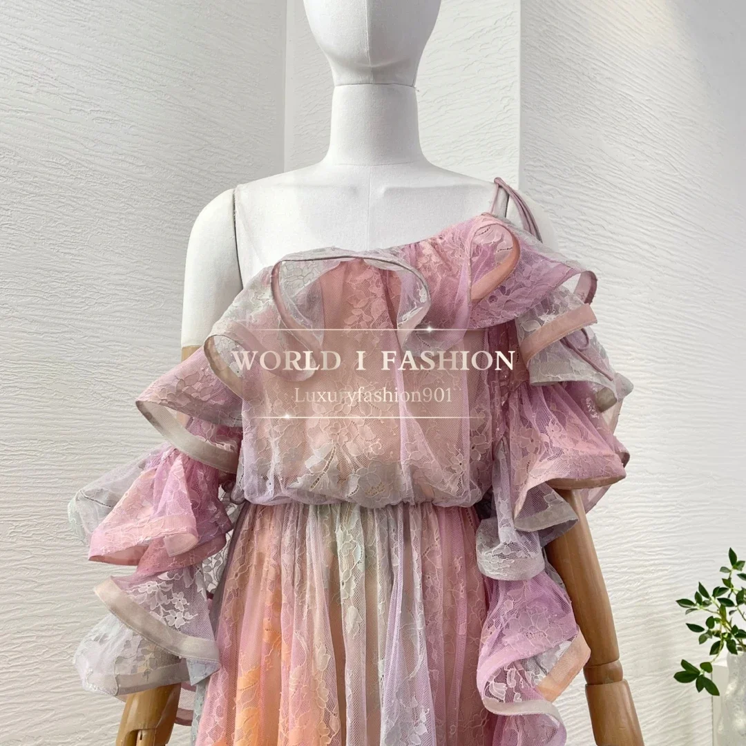 light violet off the shoulder long sleeve ruffles lace patchwork backless irregular hem maxi dress 2025 new style
light violet off the shoulder long sleeve ruffles lace patchwork backless irregular hem maxi dress 2025 new style