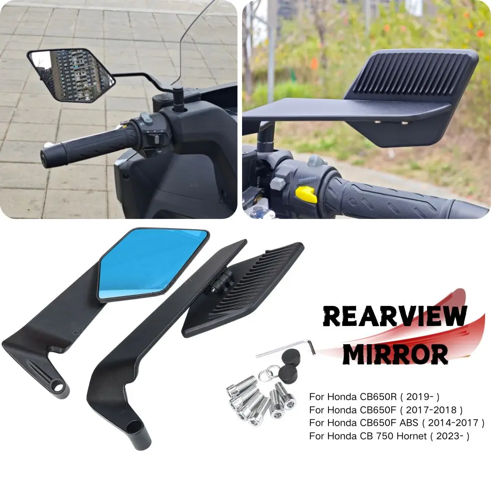 For Honda CB650R 2016- CB650F 2017-2018 CB 650 F ABS 2014-2017 CB750 Hornet Motorcycle Adjustable Handlebar Side Rearview Mirror
For Honda CB650R 2016- CB650F 2017-2018 CB 650 F ABS 2014-2017 CB750 Hornet Motorcycle Adjustable Handlebar Side Rearview Mirror
