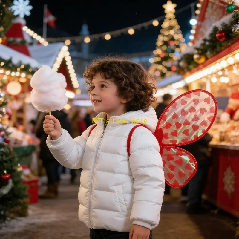 Y5GC Гибкий размер детского костюма с крыльями для различных выступлений
Y5GC Гибкий размер детского костюма с крыльями для различных выступлений