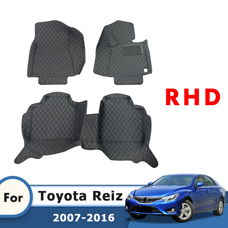RHD Car Floor Mats For Toyota Mark X Reiz 2016 2015 2014 2013 2012 2011 2010 2009 2008 2007 Carpets Custom Auto Styling Foot Pad
RHD Car Floor Mats For Toyota Mark X Reiz 2016 2015 2014 2013 2012 2011 2010 2009 2008 2007 Carpets Custom Auto Styling Foot Pad