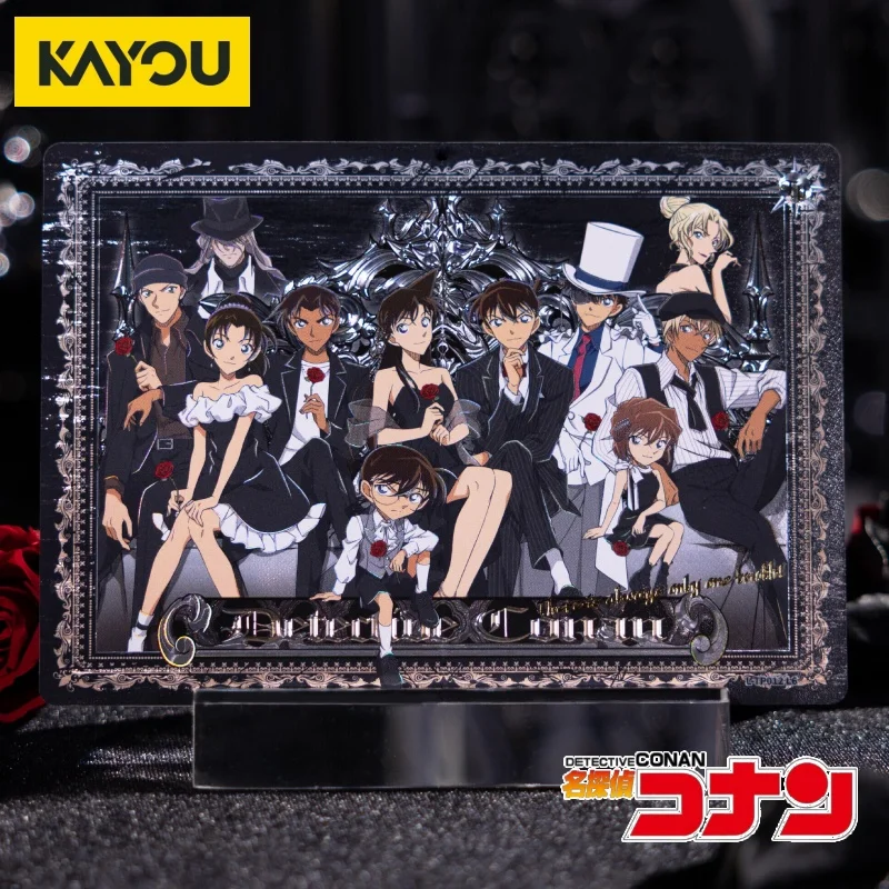 Genuine Kayou Detective Conan Glow Pack Collection Cards Conan Kaito Kid Official Anime Trading Card Game Collectible Toys
Genuine Kayou Detective Conan Glow Pack Collection Cards Conan Kaito Kid Official Anime Trading Card Game Collectible Toys