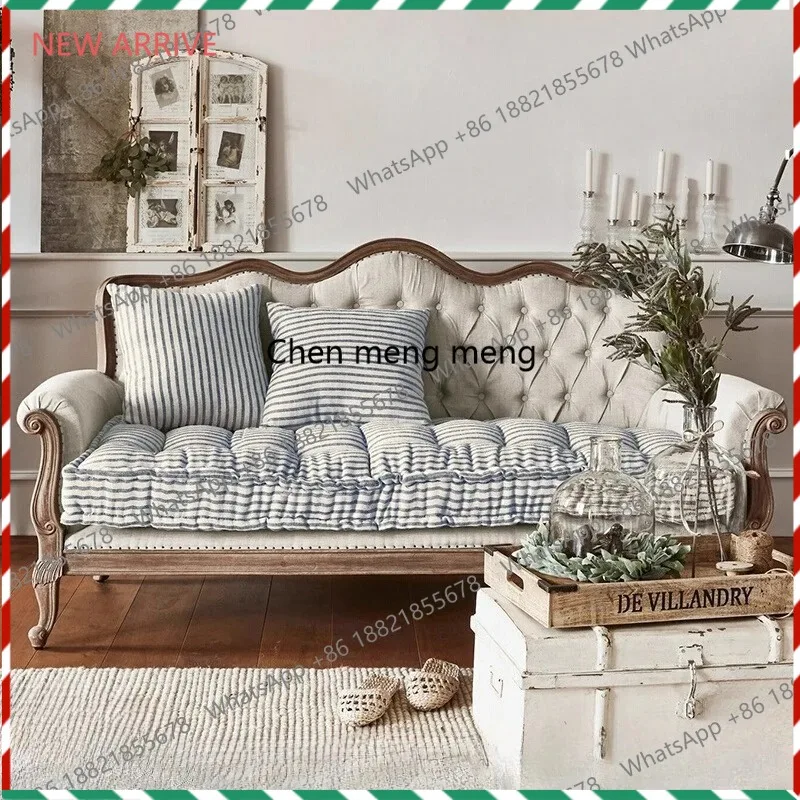 Отличные скидки, французский диван из цельного дерева, маленькая квартира, гостиная, тканевый диван, американский простой ретро, резьба по дереву из ясеня, цветок
Отличные скидки, французский диван из цельного дерева, маленькая квартира, гостиная, тканевый диван, американский простой ретро, резьба по дереву из ясеня, цветок