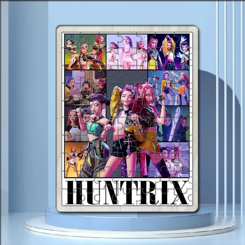 Explosions Cartoon Hunting Women's Group Style Handmade Diy Wooden Jigsaw Puzzle Ultra HD Restore Fantasy Theme 70-piece KPOP.
Explosions Cartoon Hunting Women's Group Style Handmade Diy Wooden Jigsaw Puzzle Ultra HD Restore Fantasy Theme 70-piece KPOP.