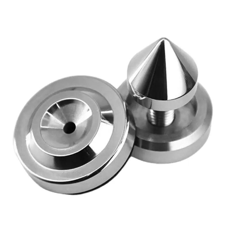 652F Music Grade Speaker Isolation Feet Stainless Steel Anti Slip Design Silver
652F Music Grade Speaker Isolation Feet Stainless Steel Anti Slip Design Silver
