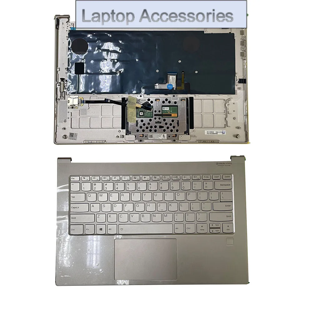 For Lenovo Yoga C930-13IKB Palmrest Backlit Keyboard Touchpad 5CB0S72668 Gold US
For Lenovo Yoga C930-13IKB Palmrest Backlit Keyboard Touchpad 5CB0S72668 Gold US