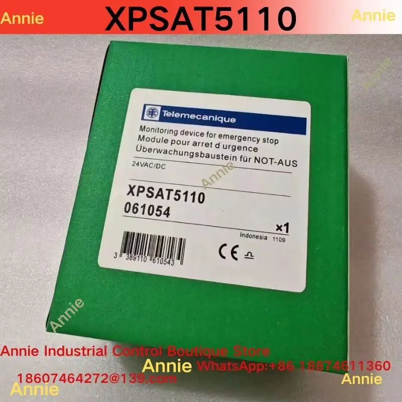 brand-new XPSAT5110 safety relay
brand-new XPSAT5110 safety relay