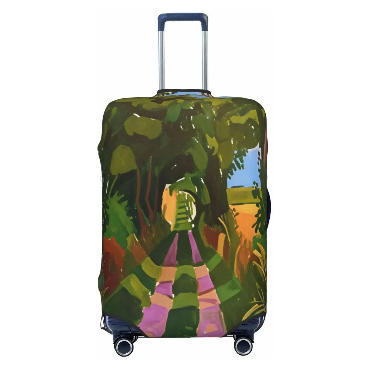 David Hockney Art Road Centre Of Interest Poster Suitcase Cover Holiday Fun Luggage Accesories Cruise Trip Protection
David Hockney Art Road Centre Of Interest Poster Suitcase Cover Holiday Fun Luggage Accesories Cruise Trip Protection