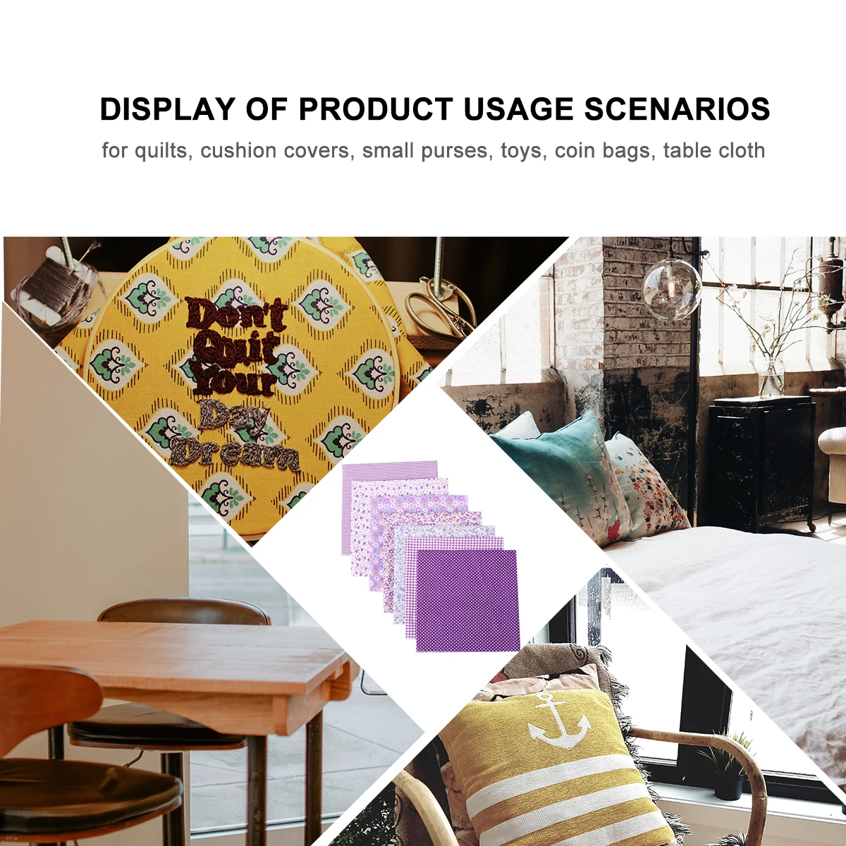 7pcs Set Material Cotton H made Cotton Fabrics Cloth Soft Printed Square DIY Patchwork H made Cloth Material
7pcs Set Material Cotton H made Cotton Fabrics Cloth Soft Printed Square DIY Patchwork H made Cloth Material