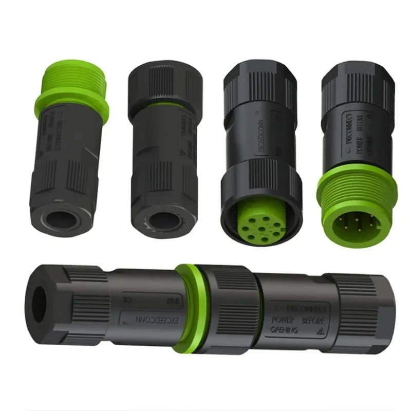 10pcs Exceedconn EC Industrial Aviation Circular 2 Core M20 2Pin Electrical Connector Waterproof 10A 15A Docking Cable Adapter
10pcs Exceedconn EC Industrial Aviation Circular 2 Core M20 2Pin Electrical Connector Waterproof 10A 15A Docking Cable Adapter