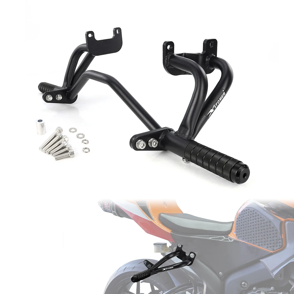 Motorcycle Rear Footrests Subcage Passenger Peg Guard Peg Support Stunt Protection CBR600RR 2013- 2022 2023 2024 2025 For Honda
Motorcycle Rear Footrests Subcage Passenger Peg Guard Peg Support Stunt Protection CBR600RR 2013- 2022 2023 2024 2025 For Honda