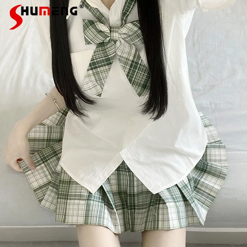 Japanese Lolita JK Shirt White Uniform Long-sleeved Waist College Style Slim-fit Top Summer Cool Single-breasted Blouse Ladies
Japanese Lolita JK Shirt White Uniform Long-sleeved Waist College Style Slim-fit Top Summer Cool Single-breasted Blouse Ladies