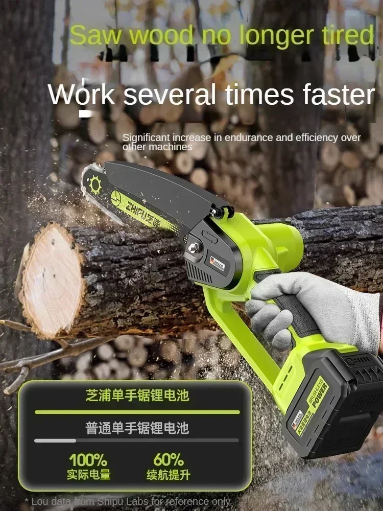 110V/220V Small Cordless Chainsaw Rechargeable Handheld Electric Saw Lithium Battery Powered Wood Cutter C
110V/220V Small Cordless Chainsaw Rechargeable Handheld Electric Saw Lithium Battery Powered Wood Cutter C
