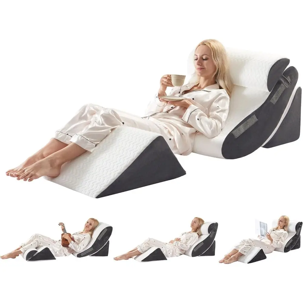 Orthopedic Bed Wedge Pillow Set for Posture Support, Pain Relief, and Sleep Aids
Orthopedic Bed Wedge Pillow Set for Posture Support, Pain Relief, and Sleep Aids
