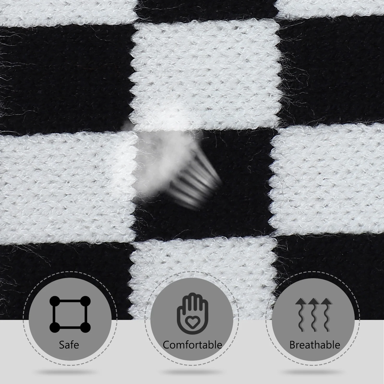 1Pcs Women Printed Chessboard Scarf Wool Yarn Soft Smooth Lightweight Plaids Shawl Sunshade Beach Cover Versatile Stylish Scarf
1Pcs Women Printed Chessboard Scarf Wool Yarn Soft Smooth Lightweight Plaids Shawl Sunshade Beach Cover Versatile Stylish Scarf