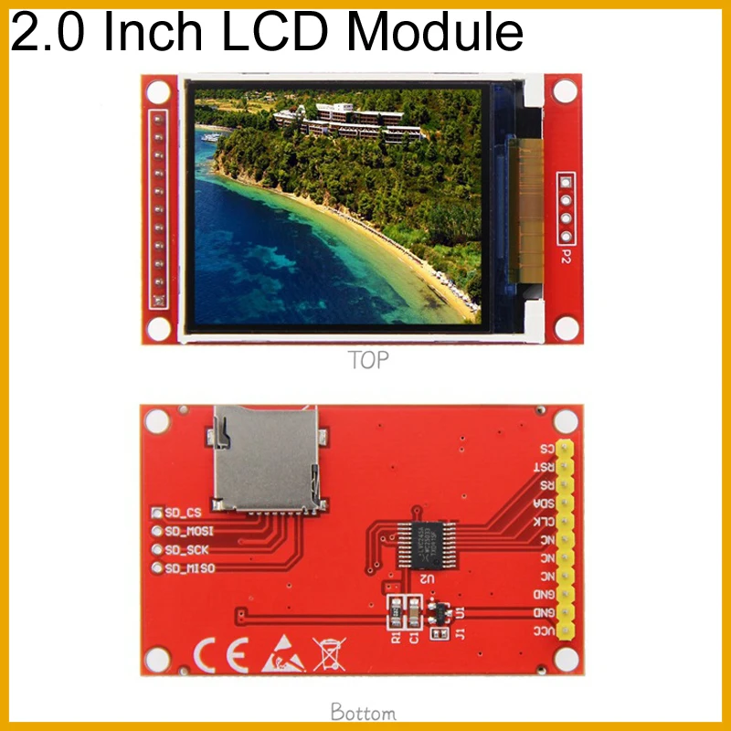 New 2026 2.0 Inch Color TFT LCD Sreen Display Module 176*220 Interface SPI Serial Port Drive ILI9225 For Arduino SPI UNO io
New 2026 2.0 Inch Color TFT LCD Sreen Display Module 176*220 Interface SPI Serial Port Drive ILI9225 For Arduino SPI UNO io