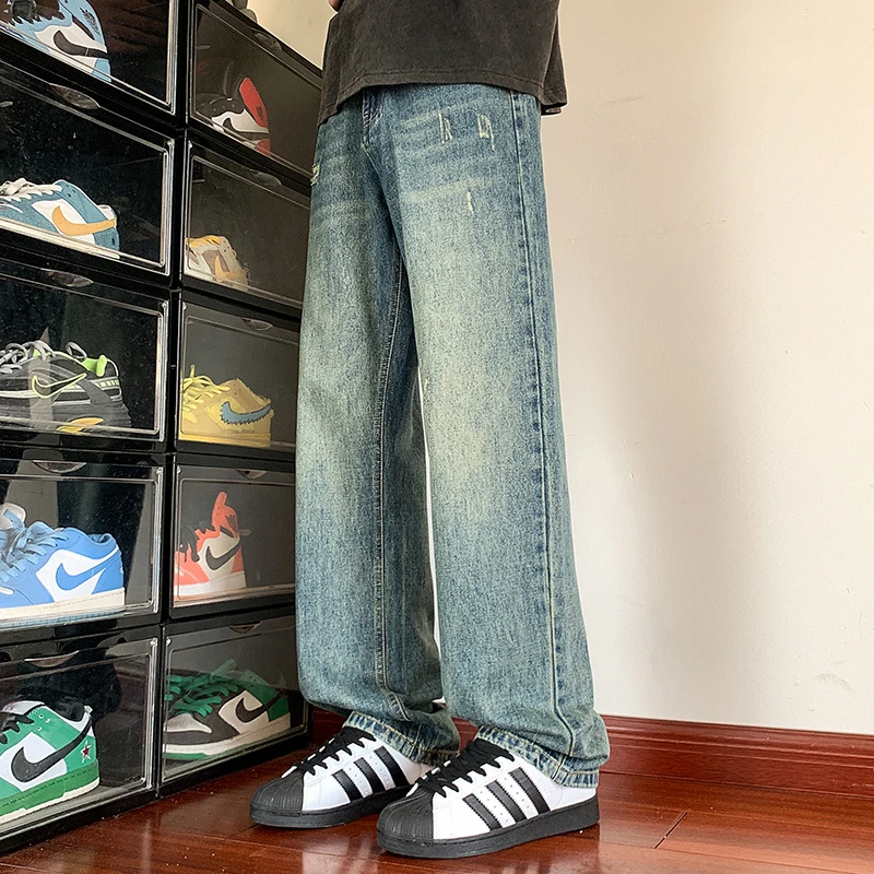 2026 Spring/Summer Jeans Trendy Loose Casual Versatile Wide Leg Pants
2026 Spring/Summer Jeans Trendy Loose Casual Versatile Wide Leg Pants