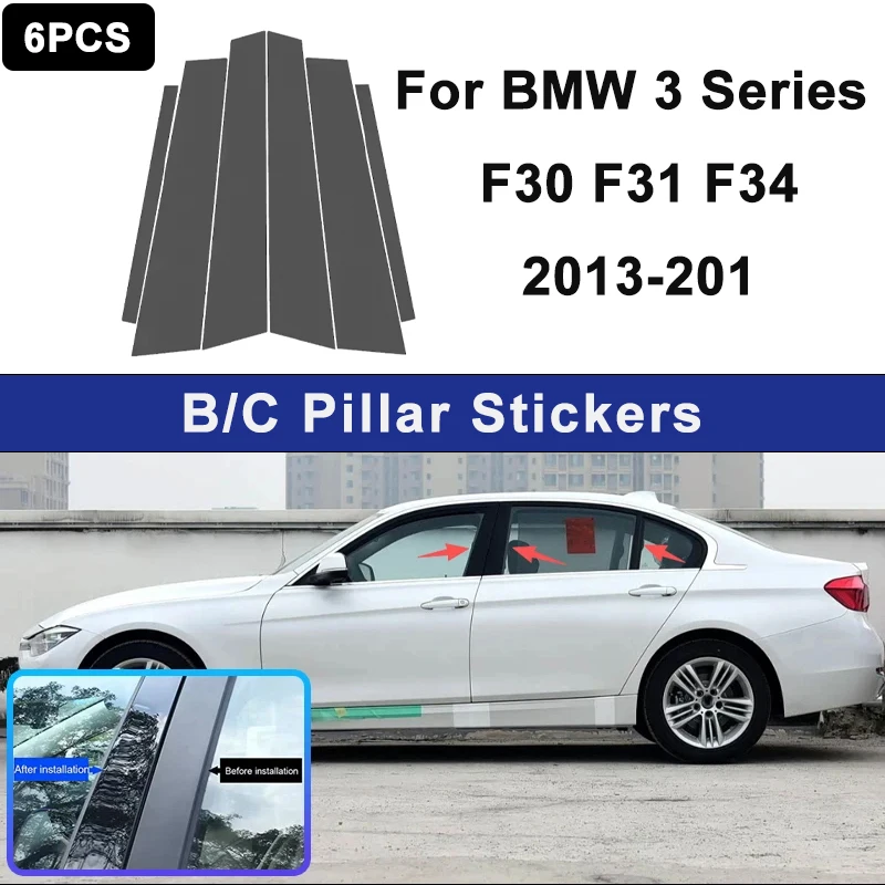 Suitable For BMW 3 Series F30 F31 F34 2013-2019 car window decorative strips, used for center pillar decoration, automotive part
Suitable For BMW 3 Series F30 F31 F34 2013-2019 car window decorative strips, used for center pillar decoration, automotive part