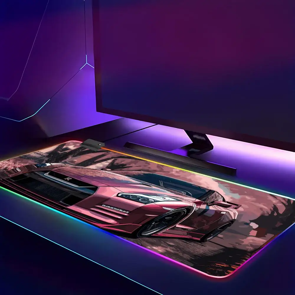RGB GTR Sports Car Mouse Pad Gaming Accessories Office Gamer Keyboard Desk Mat Non-Slip Laptop Large Pink Cherry Blossom HYBXAXC
RGB GTR Sports Car Mouse Pad Gaming Accessories Office Gamer Keyboard Desk Mat Non-Slip Laptop Large Pink Cherry Blossom HYBXAXC