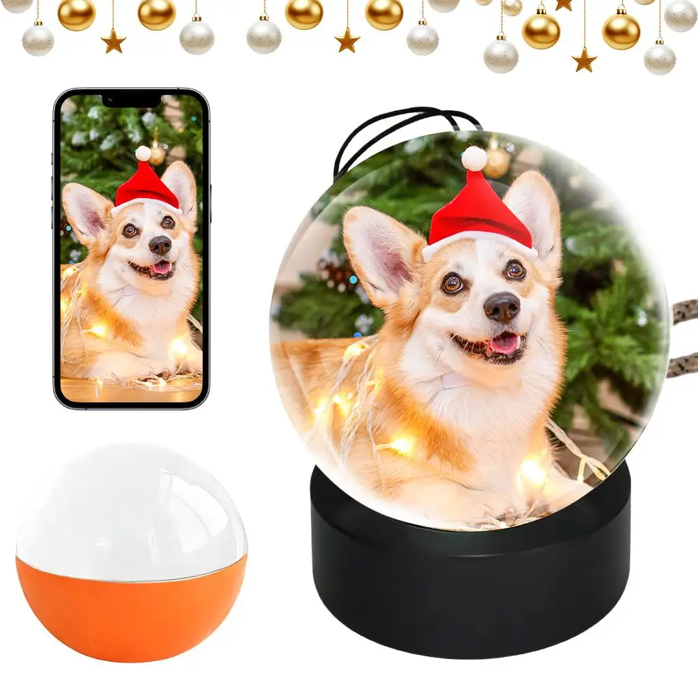 3D электронный видеоплеер с хрустальным шаром, сделай сам, индивидуальный фото-видеоплеер, 4 ГБ, 7 см, рождественский детский подарок, украшение для рабочего стола
3D электронный видеоплеер с хрустальным шаром, сделай сам, индивидуальный фото-видеоплеер, 4 ГБ, 7 см, рождественский детский подарок, украшение для рабочего стола