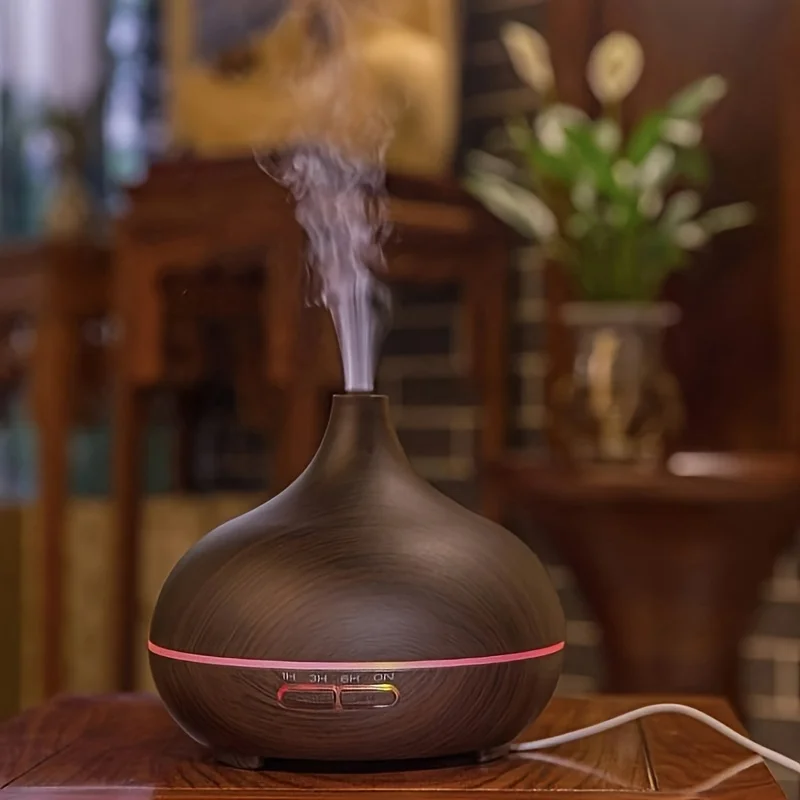 550ml Ultrasonic Cool Mist Wood Grain Humidifier - USB-Powered, Energy-Efficient for & Office, Perfect Gift Idea Essential oils
550ml Ultrasonic Cool Mist Wood Grain Humidifier - USB-Powered, Energy-Efficient for & Office, Perfect Gift Idea Essential oils