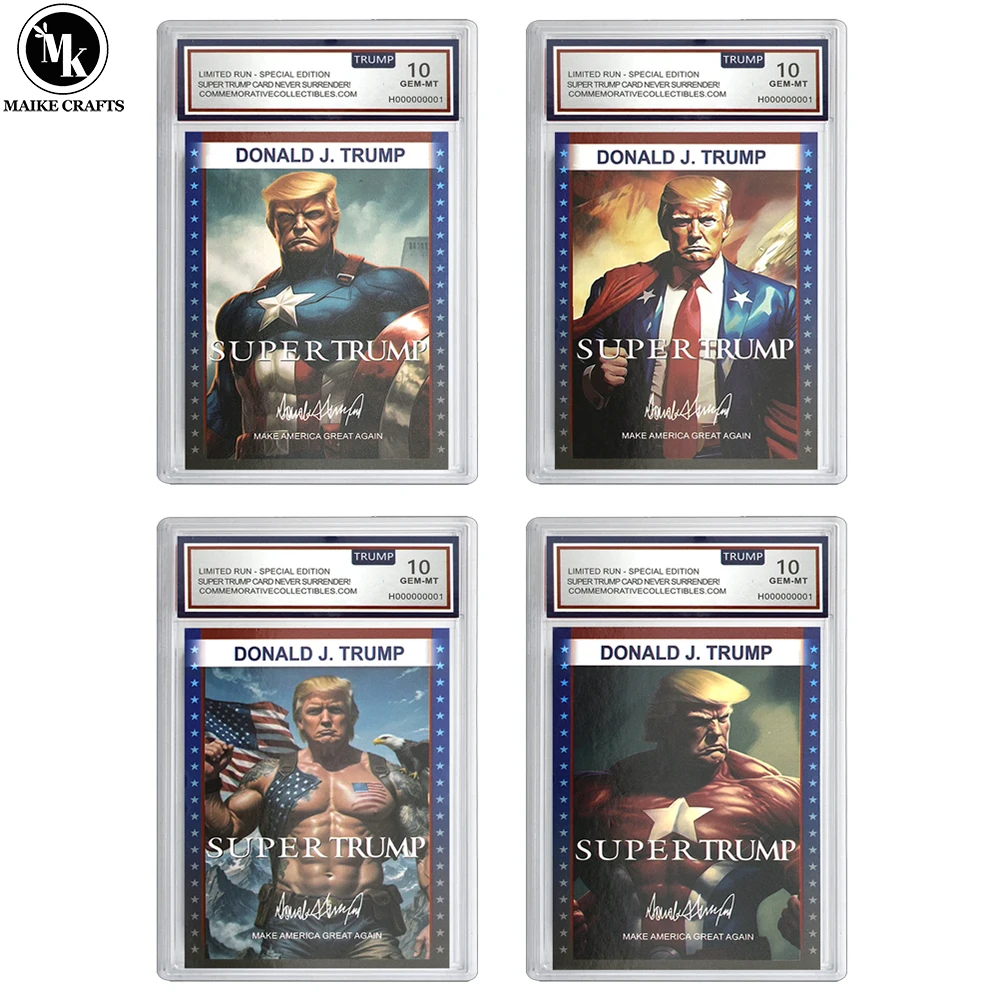 2024 US President Super Donald Trump Rating Card Collectible Card Supporter Fan Commemorative Gift
2024 US President Super Donald Trump Rating Card Collectible Card Supporter Fan Commemorative Gift