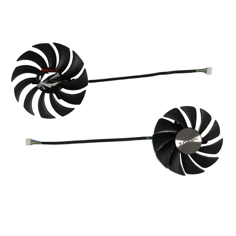 2Pcs/Set CF1010U12S CF9015H12S,VGA Cooler,Graphics Card Fan,For ZOTAC GAMING RTX 3070 Twin Edge,GAMING RTX 3060Ti AMP White LHR
2Pcs/Set CF1010U12S CF9015H12S,VGA Cooler,Graphics Card Fan,For ZOTAC GAMING RTX 3070 Twin Edge,GAMING RTX 3060Ti AMP White LHR