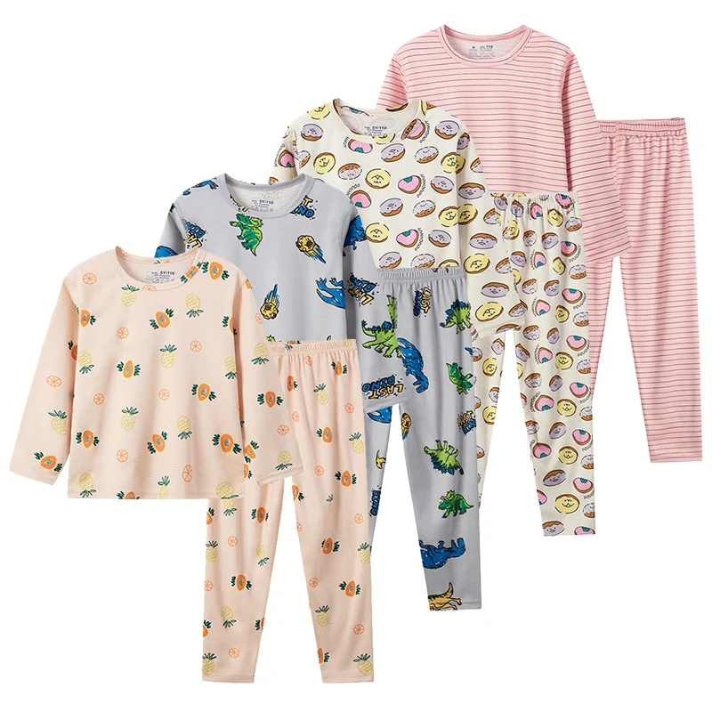 2-piece Autumn/Winter Children's Fun Cute Warm Long Sleeve Set for Boys and Girls Comfortable Elastic Waist Casual Home Clothes
2-piece Autumn/Winter Children's Fun Cute Warm Long Sleeve Set for Boys and Girls Comfortable Elastic Waist Casual Home Clothes