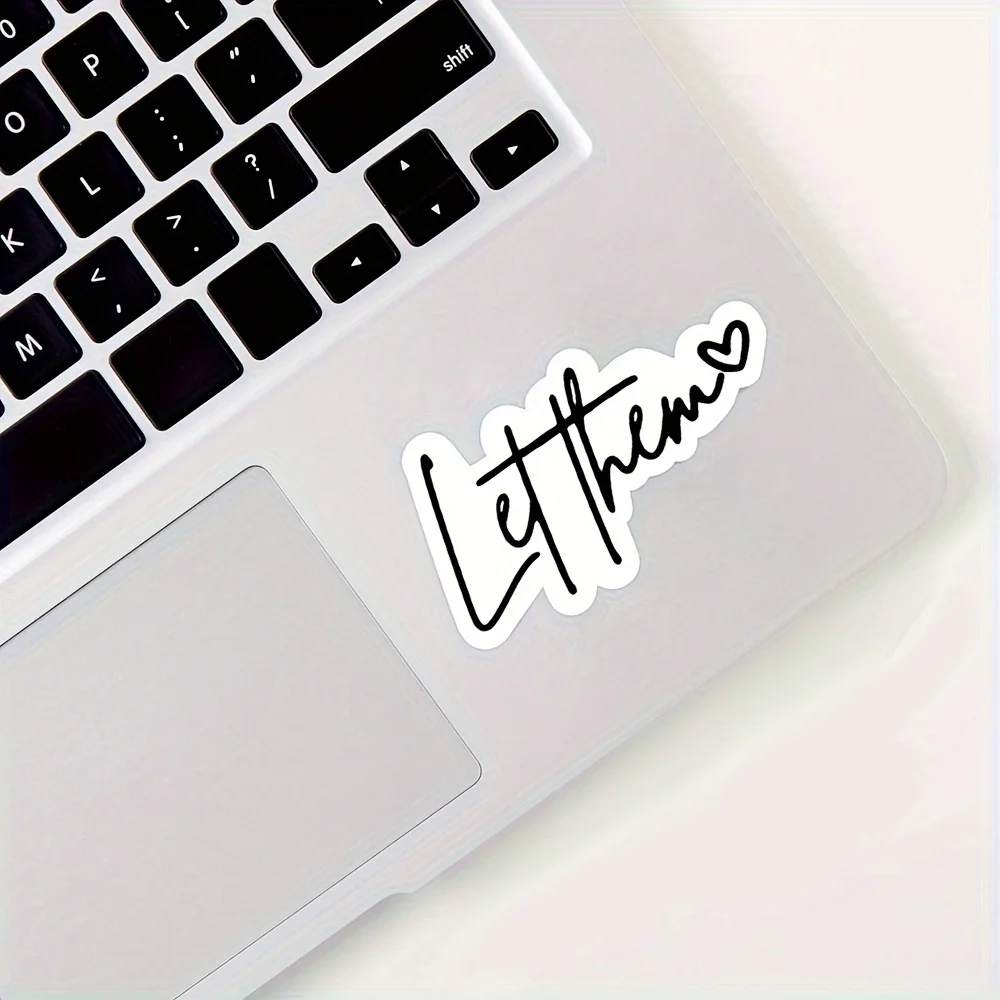 1Piece Let Them "Inspirational Stickers-Perfect for Bullet Notebooks Planner Books Laptops and Water Bottles Watertight Sticker
1Piece Let Them "Inspirational Stickers-Perfect for Bullet Notebooks Planner Books Laptops and Water Bottles Watertight Sticker