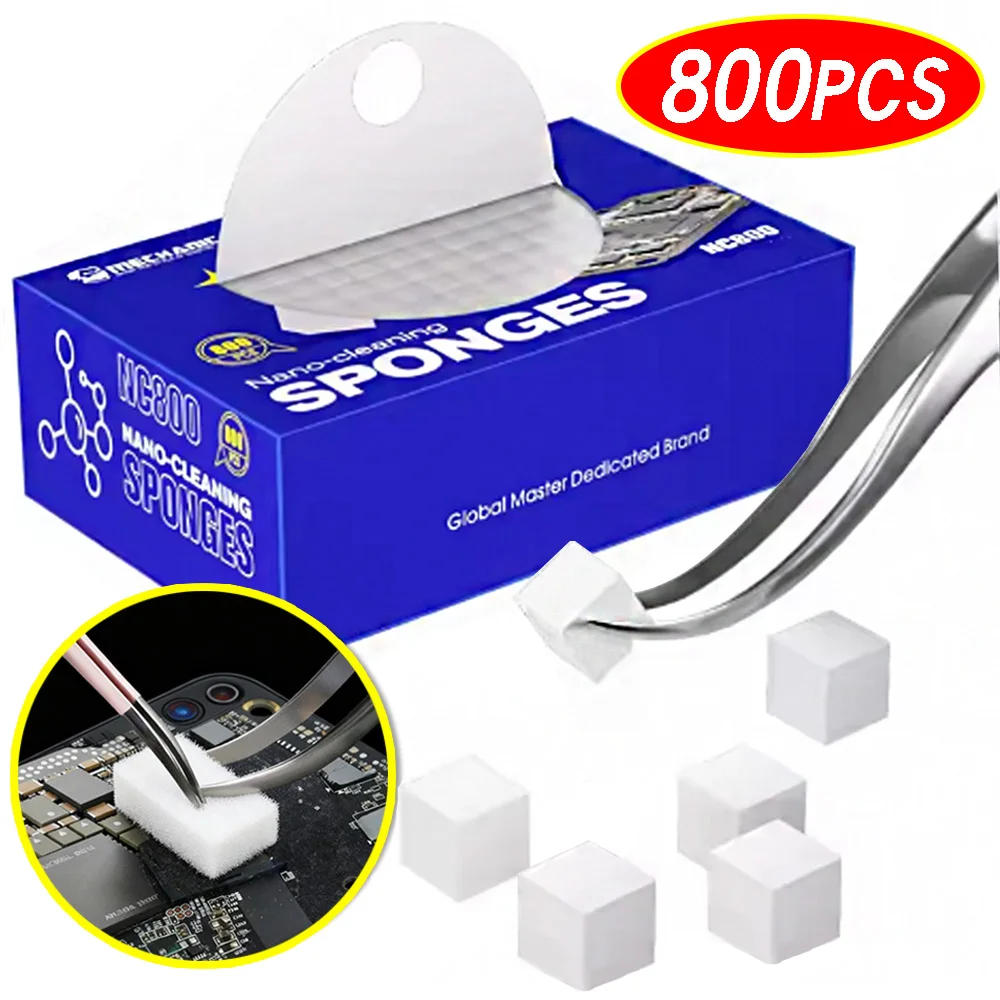 Multifunctional Cleaning Screen Motherboard Capacitance Cleaning Tool Mechanic NC800/SN-500 Nano Cleaning Sponge with Tweezers
Multifunctional Cleaning Screen Motherboard Capacitance Cleaning Tool Mechanic NC800/SN-500 Nano Cleaning Sponge with Tweezers
