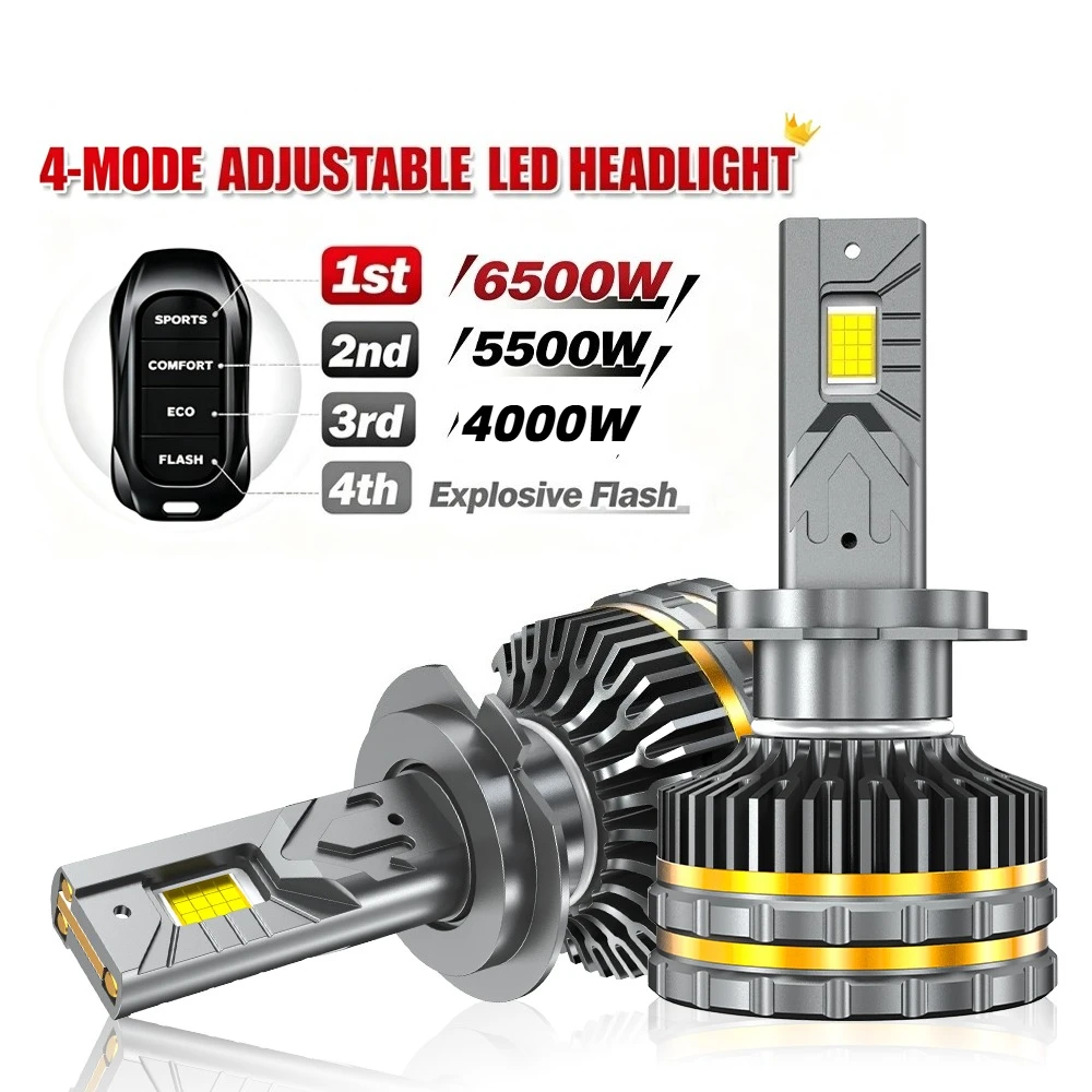 ACTVTCA H4 H7 LED Headlight CANBUS H11 9005 HB3 9006 HB4 9012 9007 6000K LED Bulb Adjustable Car Headlamp 12V 24V For Car Truck
ACTVTCA H4 H7 LED Headlight CANBUS H11 9005 HB3 9006 HB4 9012 9007 6000K LED Bulb Adjustable Car Headlamp 12V 24V For Car Truck