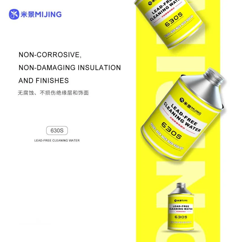 Mijing 630S чистящий бессвинцовый экологически чистый флюсовый очиститель печатной платы 250 мл флюс припой resudue
Mijing 630S чистящий бессвинцовый экологически чистый флюсовый очиститель печатной платы 250 мл флюс припой resudue