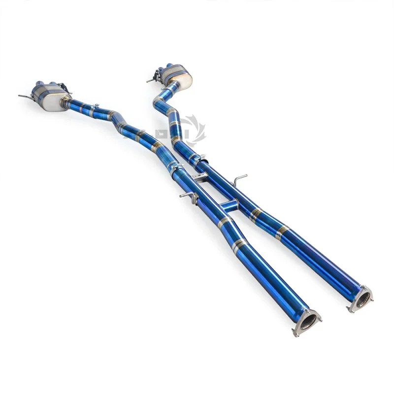 Титановый глушитель выхлопной системы Catback для Bentley Flying Spur 6.0T 2005-2013, выхлопная система с клапаном, модернизация мощности выхлопной системы автомобиля
Титановый глушитель выхлопной системы Catback для Bentley Flying Spur 6.0T 2005-2013, выхлопная система с клапаном, модернизация мощности выхлопной системы автомобиля