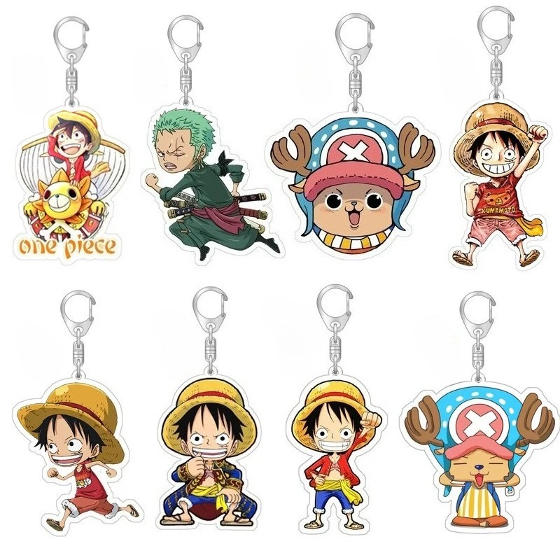 5.5cm One Piece Figure Cartoon Keychain Bandai Monkey D Luffy Cartoon Character Ornament Key Bag Roronoa Zoro Car Keyring Gifts
5.5cm One Piece Figure Cartoon Keychain Bandai Monkey D Luffy Cartoon Character Ornament Key Bag Roronoa Zoro Car Keyring Gifts