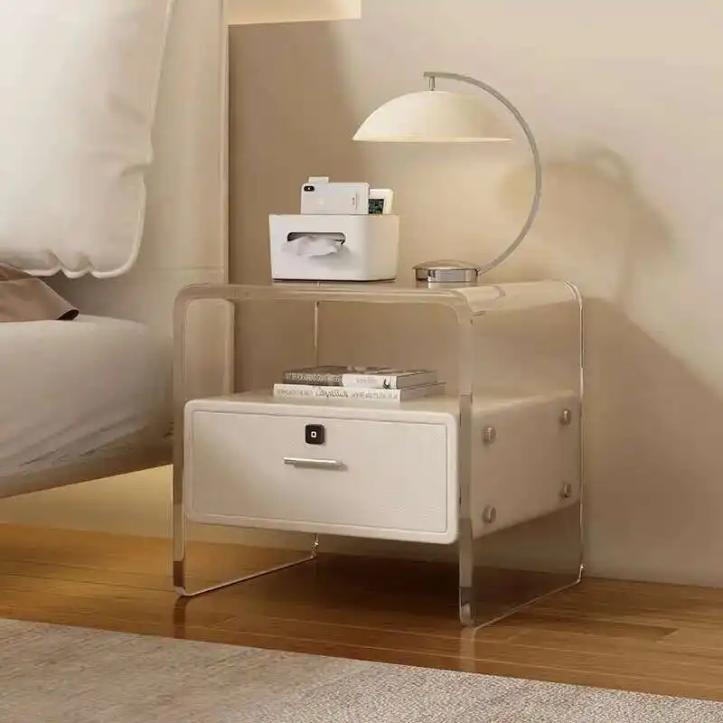 Bedroom Luxury Nightstand Nordic Coffee Librero Storage Bedside Table Small Space Saving Acrylic Mesa De Noche Home Furniture
Bedroom Luxury Nightstand Nordic Coffee Librero Storage Bedside Table Small Space Saving Acrylic Mesa De Noche Home Furniture