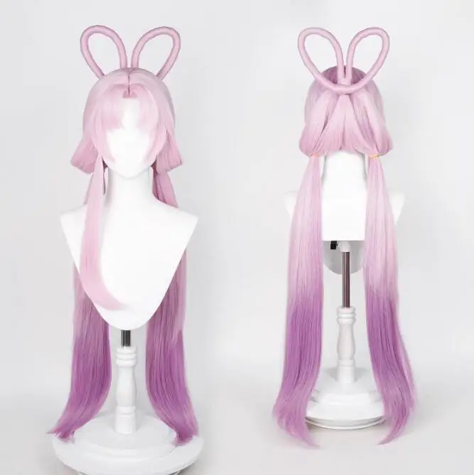 Game Honkai: Star Rail Fu Xuan Cosplay Wigs Synthetic Long Pink Purple Gradient Ombre Straight Hair Wig for Party
Game Honkai: Star Rail Fu Xuan Cosplay Wigs Synthetic Long Pink Purple Gradient Ombre Straight Hair Wig for Party