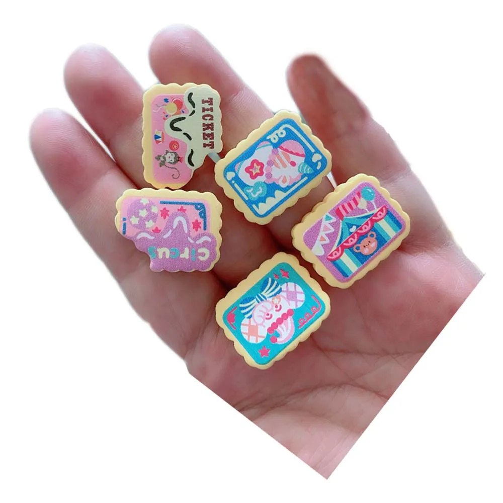 Simulation Food Flatback Resin Cartoon Circus CookiesCabochon Biscuit Scrapbooking Dollhous Decoration DIY Accessories
Simulation Food Flatback Resin Cartoon Circus CookiesCabochon Biscuit Scrapbooking Dollhous Decoration DIY Accessories
