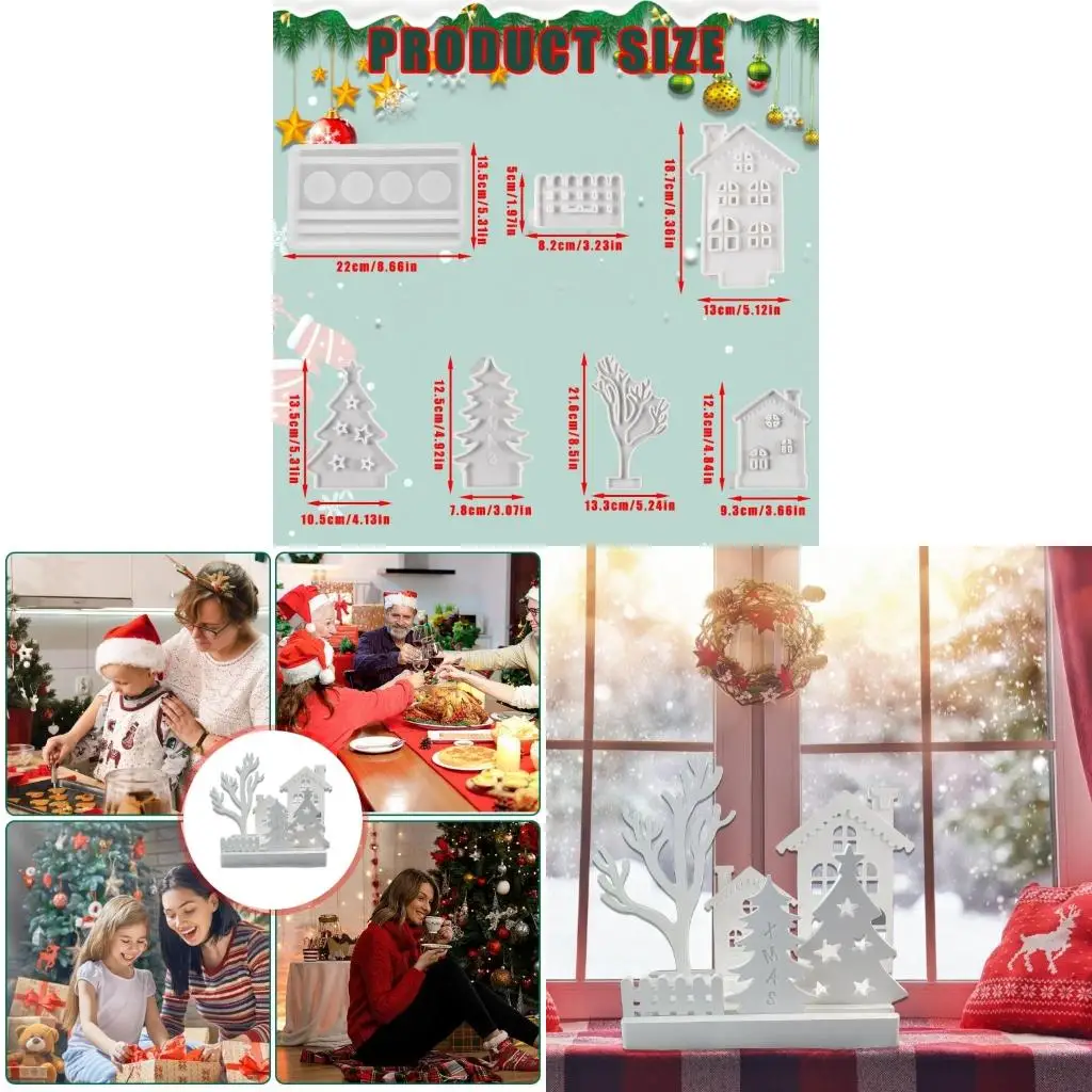 Рождественская силиконовая плесени ручной работы рождественская елка подсвечники
Рождественская силиконовая плесени ручной работы рождественская елка подсвечники