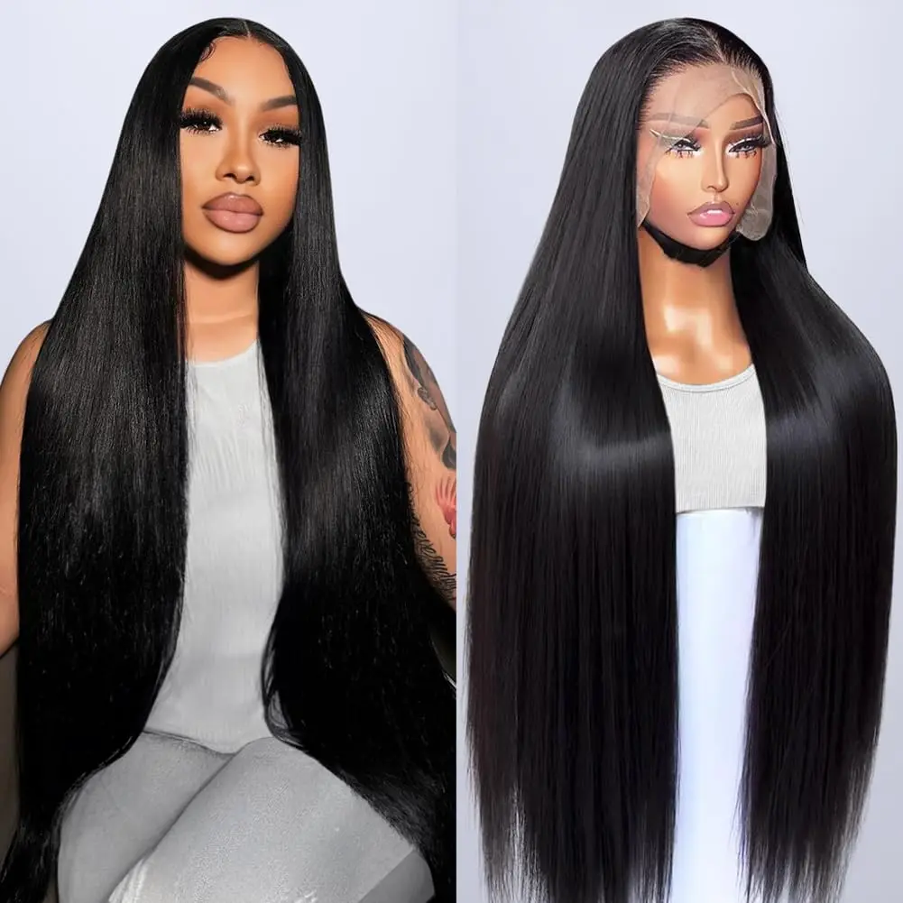 Bone Straight Lace Frontal Wigs Human Hair Brazilian 13x4 13x6 Straight HD Lace Front Wigs Wear & Go 5x5 Glueless Wig For Women
Bone Straight Lace Frontal Wigs Human Hair Brazilian 13x4 13x6 Straight HD Lace Front Wigs Wear & Go 5x5 Glueless Wig For Women