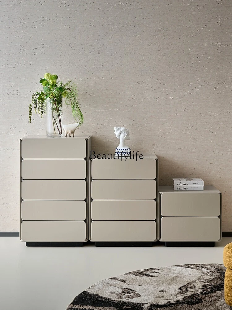 Italian Minimalist Five-Drawer Cabinet Living Room Storage Drawer Wall-Mounted Storage Cabinet
Italian Minimalist Five-Drawer Cabinet Living Room Storage Drawer Wall-Mounted Storage Cabinet