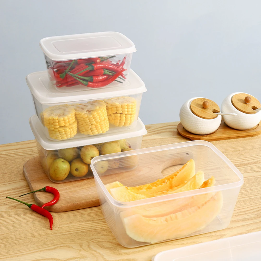 Refrigerator Storage Storage Box 16*12*8cm 24*17*11cm Kitchen Organization Kitchen Storage Organization Transparent
Refrigerator Storage Storage Box 16*12*8cm 24*17*11cm Kitchen Organization Kitchen Storage Organization Transparent