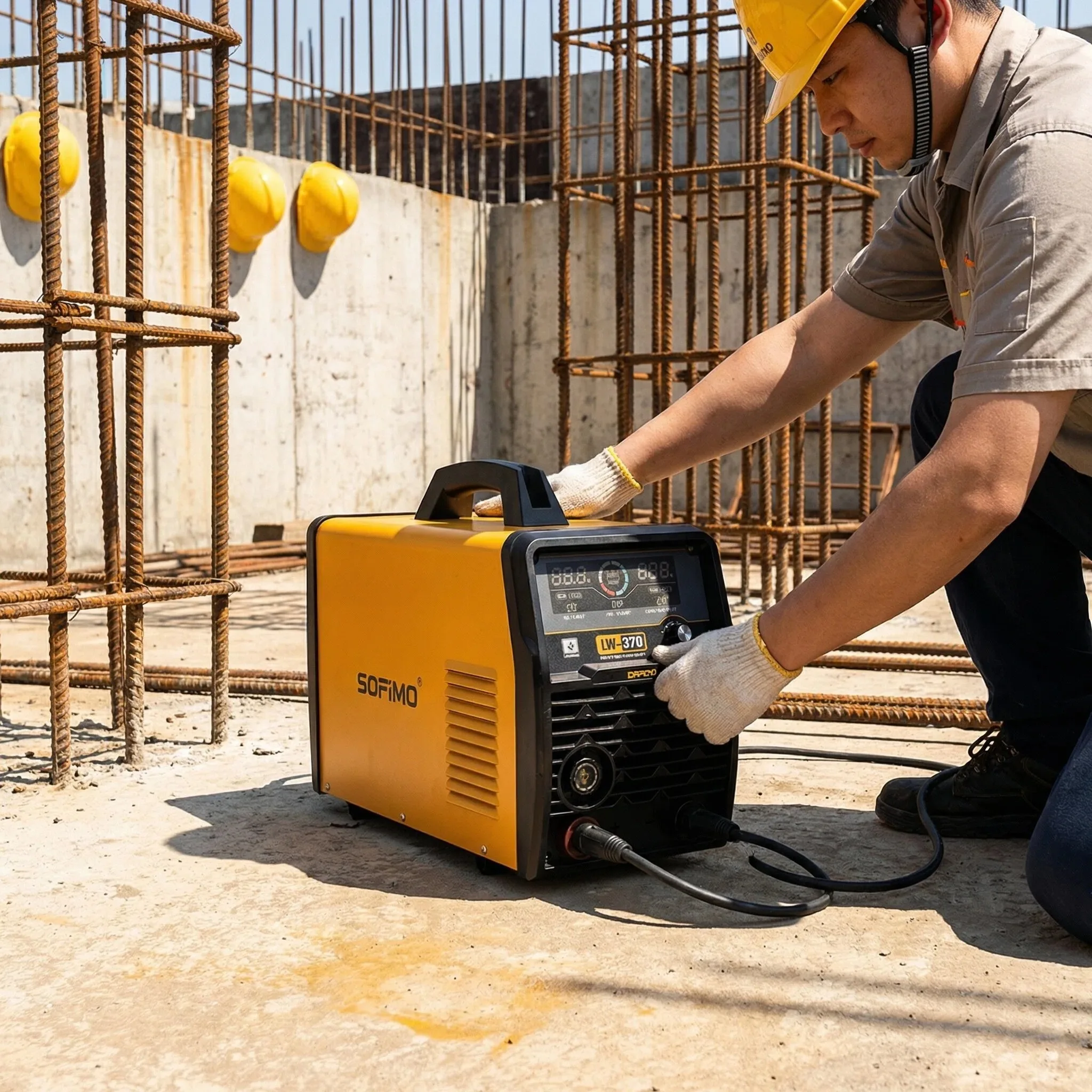 LCD Screen Cordless Battery Powered Welder Built-in Thrust Thermal Arc Adjustment VRD Anti-electric Shock Function
LCD Screen Cordless Battery Powered Welder Built-in Thrust Thermal Arc Adjustment VRD Anti-electric Shock Function