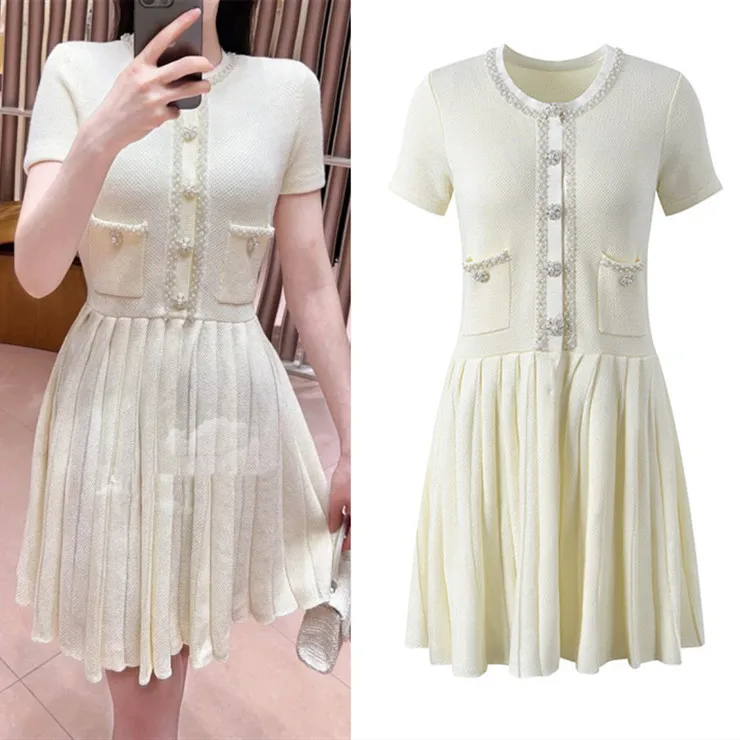 High-End European Sle Briti Little-known SE Home Spring Summer Ivory Knitted ort Sve Dr Skirt
High-End European Sle Briti Little-known SE Home Spring Summer Ivory Knitted ort Sve Dr Skirt
