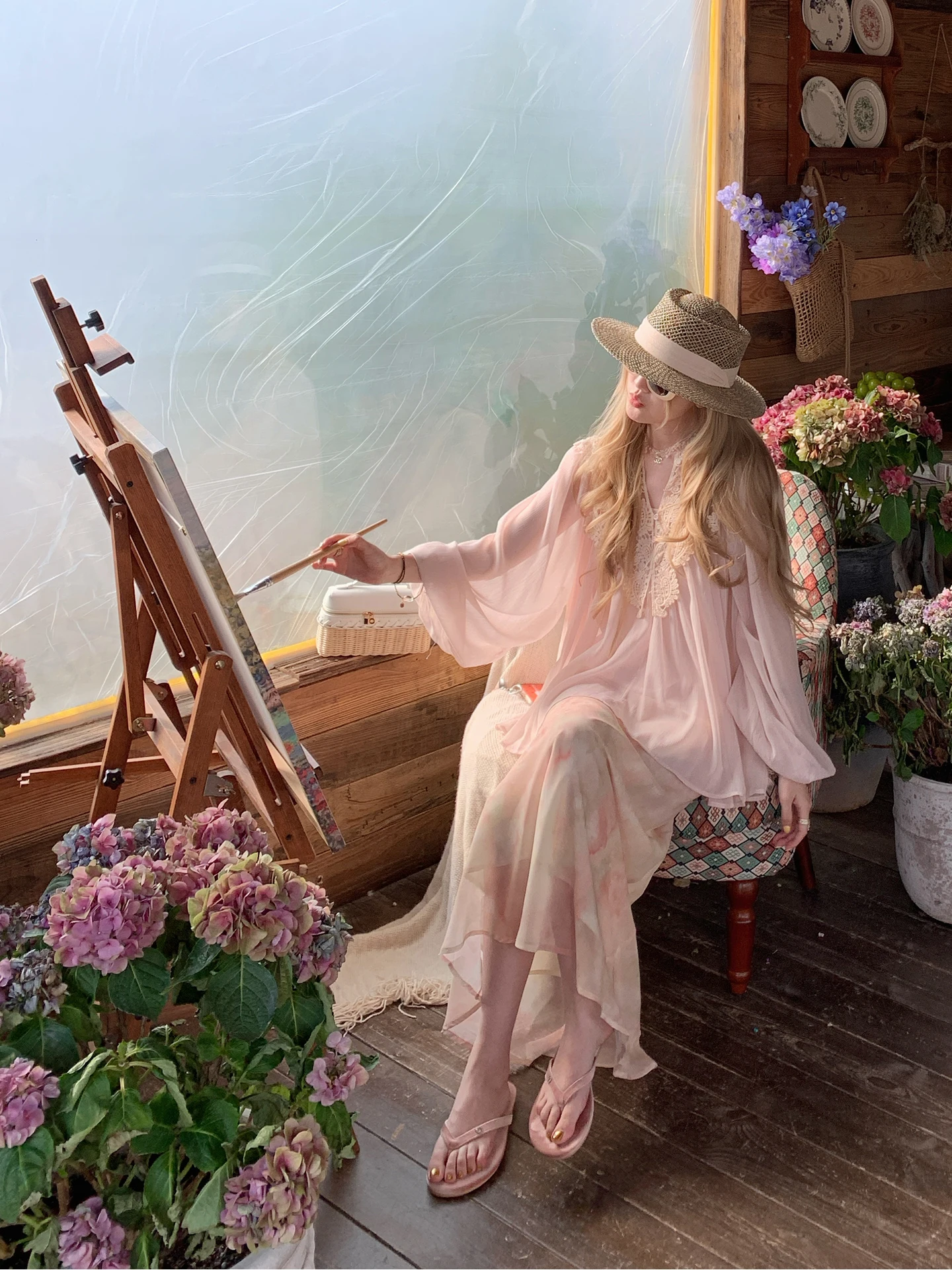 Pink Sweet Korean Style Long Sleeve Midi Lace Splice Loose Chiffon Shirt Breathable Comfortable Polyester Fiber Women's Top
Pink Sweet Korean Style Long Sleeve Midi Lace Splice Loose Chiffon Shirt Breathable Comfortable Polyester Fiber Women's Top