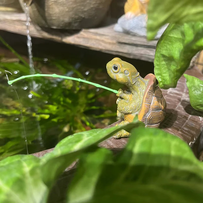 Creative Rope Fishing Themed Resin Turtle Statue for Outdoor Home Garden Decor
Creative Rope Fishing Themed Resin Turtle Statue for Outdoor Home Garden Decor