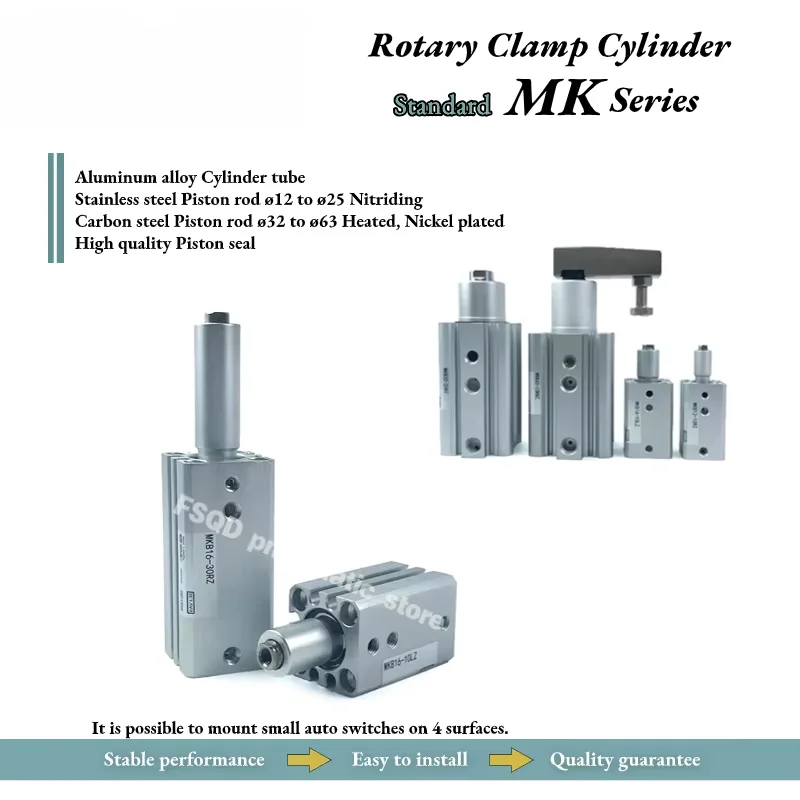 MKB50-10RZ,20RZ,30RZ,50RZ MKB50-10RN,20RN,30RN,50RN MKB50-10R,20R,30R,50R FSQD Rotary Clamp Cylinder Pneumatic MK MKB MKB50
MKB50-10RZ,20RZ,30RZ,50RZ MKB50-10RN,20RN,30RN,50RN MKB50-10R,20R,30R,50R FSQD Rotary Clamp Cylinder Pneumatic MK MKB MKB50