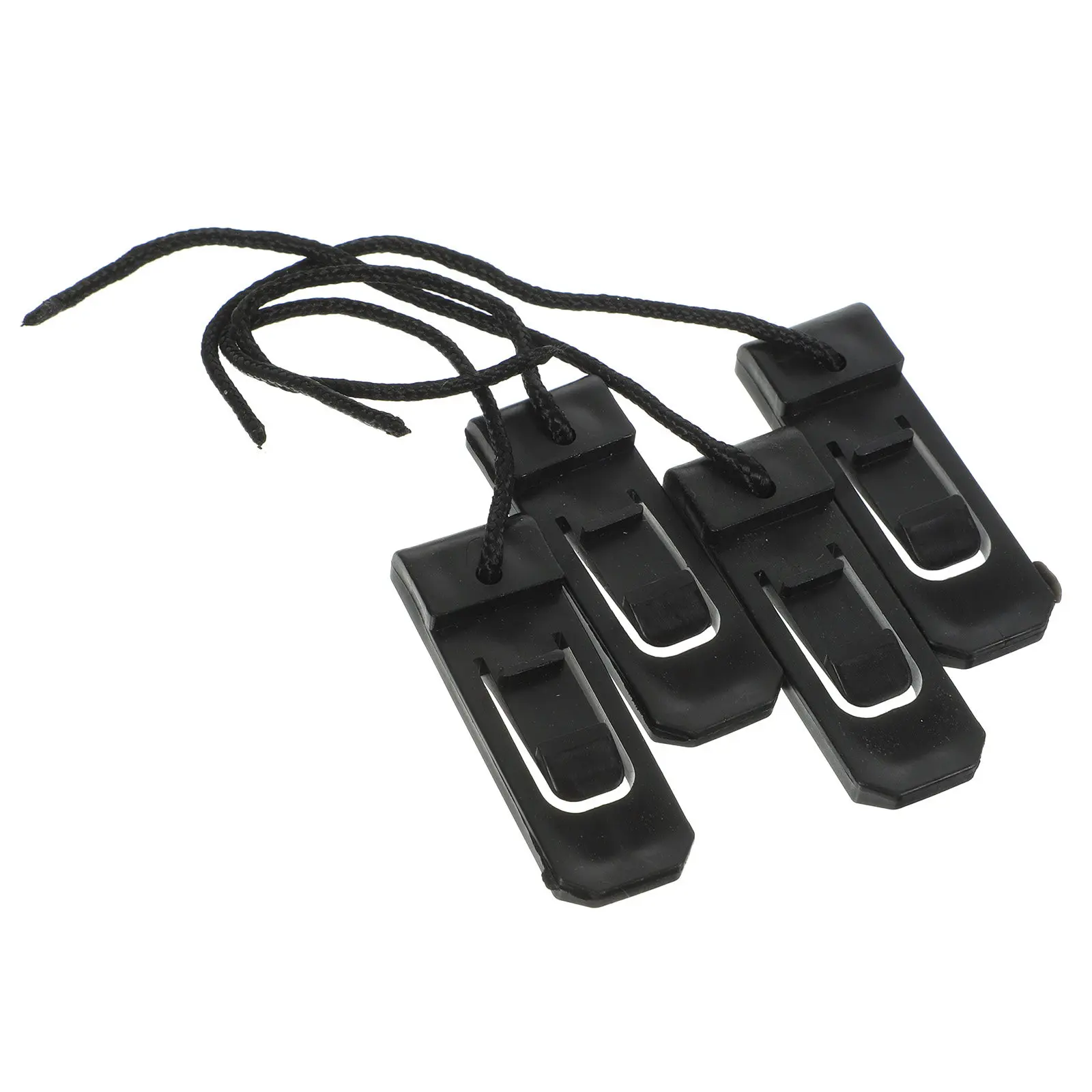 4Pcs Boat Tail Rudder Nylon Surfboard Shark-Fin for Inflatable Paddle Board Stability Direction Control Splitter Clip Base